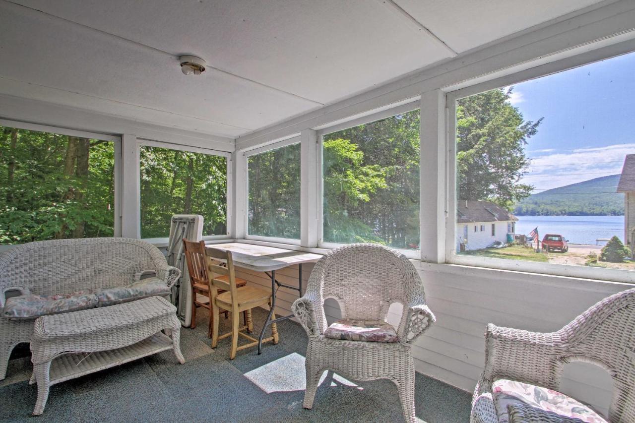 Lake Stinson Cottage With Sunroom And Shared Dock! Rumney Exterior foto